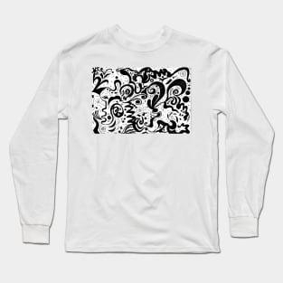 Abstract modern art inspired by Miró Long Sleeve T-Shirt